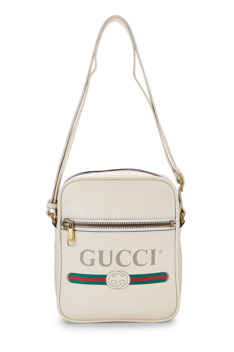 Gucci Leather Vertical Camera Handbag