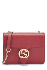 Gucci Leather Interlocking Small Crossbody Handbag