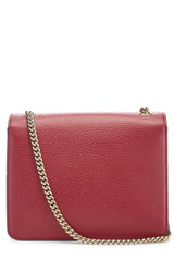 Gucci Leather Interlocking Small Crossbody Handbag