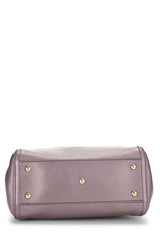 GUCCI Purple Leather Soho Convertible Shoulder Handbag