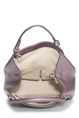 GUCCI Purple Leather Soho Convertible Shoulder Handbag