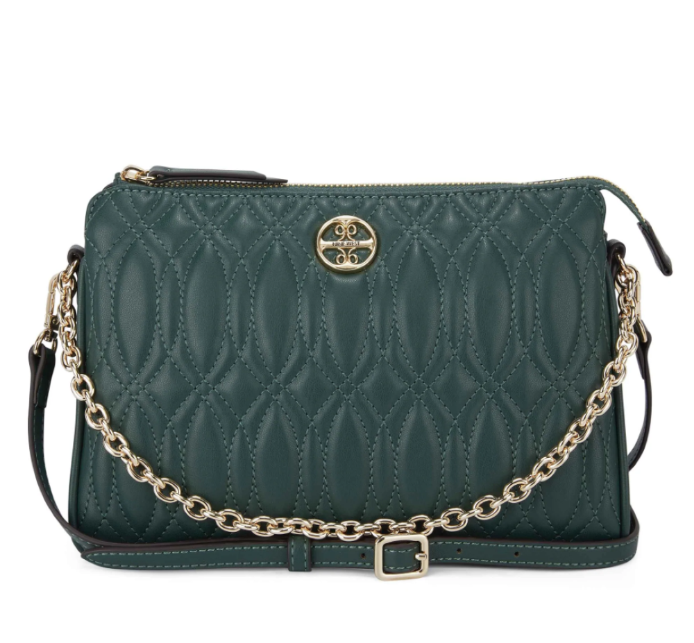 Nine West Angelina 3 Compartment Crossbody Handbag – ShopCGX Nine West Angelina 3 Compartment Crossbody Handbag – ShopCGX