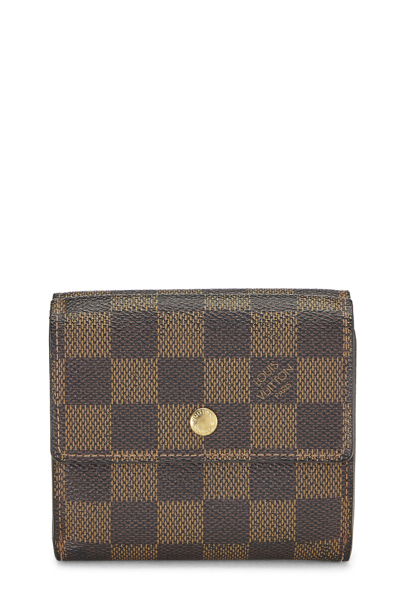 Louis Vuitton Ebene Elise Wallet