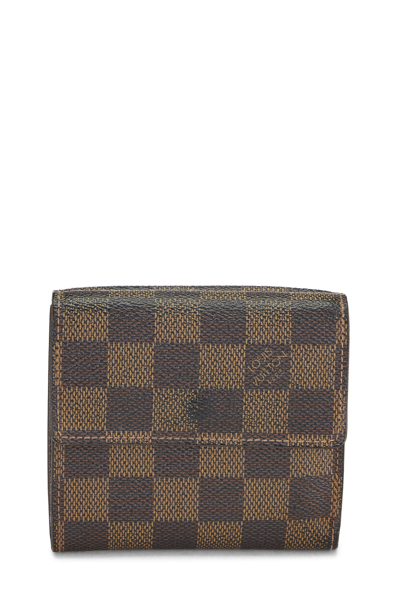 Louis Vuitton Ebene Elise Wallet