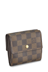 Louis Vuitton Damier Ebene Elise Wallet