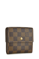 Louis Vuitton Damier Ebene Elise Wallet