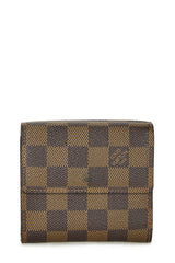 Louis Vuitton Damier Ebene Elise Wallet