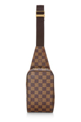 Louis Vuitton Damier Ebene Geronimos Sling Crossbody Handbag