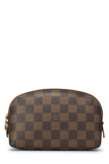 Louis Vuitton Damier Ebene Pochette Cosmetic Bag