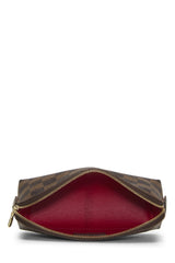 Louis Vuitton Damier Ebene Pochette Cosmetic Bag