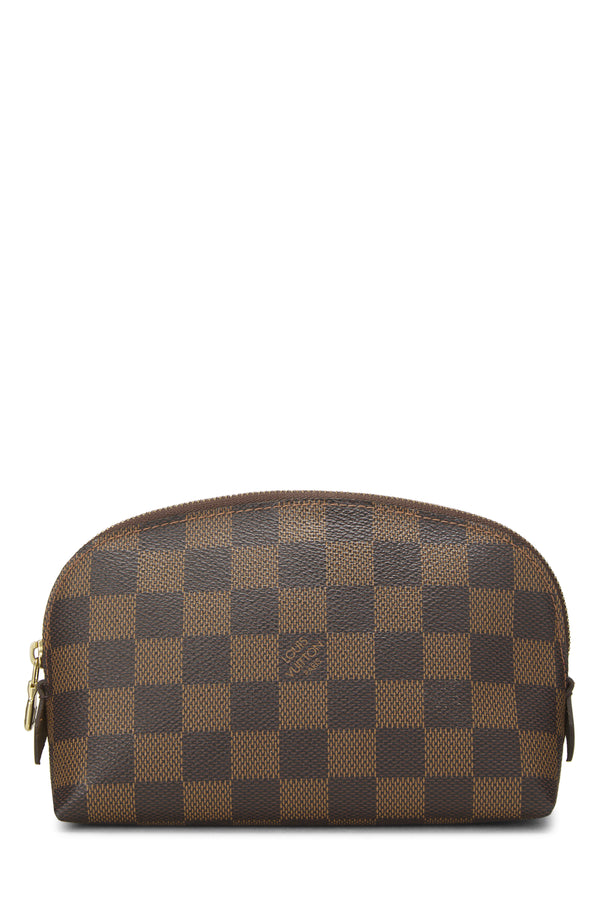 Louis Vuitton Damier Ebene Pochette Cosmetic Bag