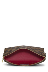 Louis Vuitton Damier Ebene Pochette Cosmetic Bag