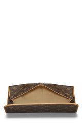 Louis Vuitton Monogram Pochette Twin GM Shoulder Handbag