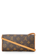 Louis Vuitton Monogram Pochette Twin PM Shoulder Handbag