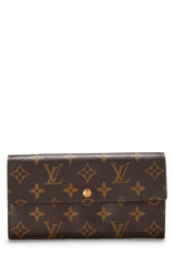 Louis Vuitton Monogram Sarah Snap Wallet