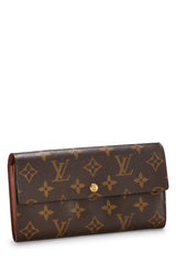 Louis Vuitton Monogram Sarah Snap Wallet
