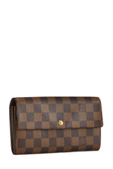 Louis Vuitton Damier Ebene Sarah Wallet