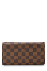 Louis Vuitton Damier Ebene Sarah Wallet