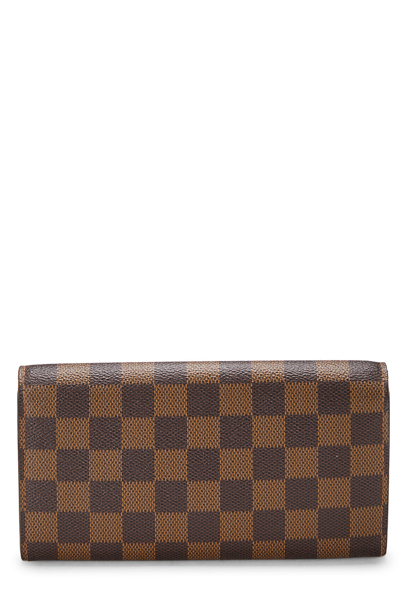 Louis Vuitton Damier Ebene Sarah Wallet