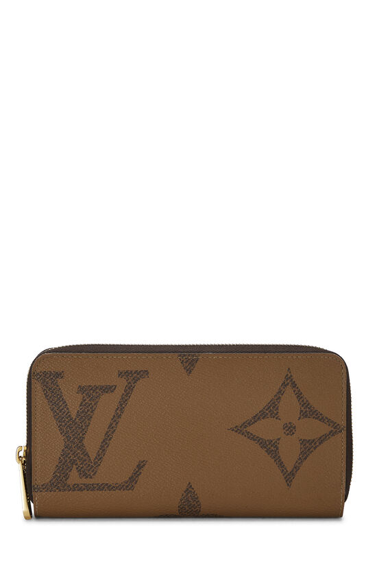 Louis Vuitton Monogram Reversed Giant Zippy Wallet