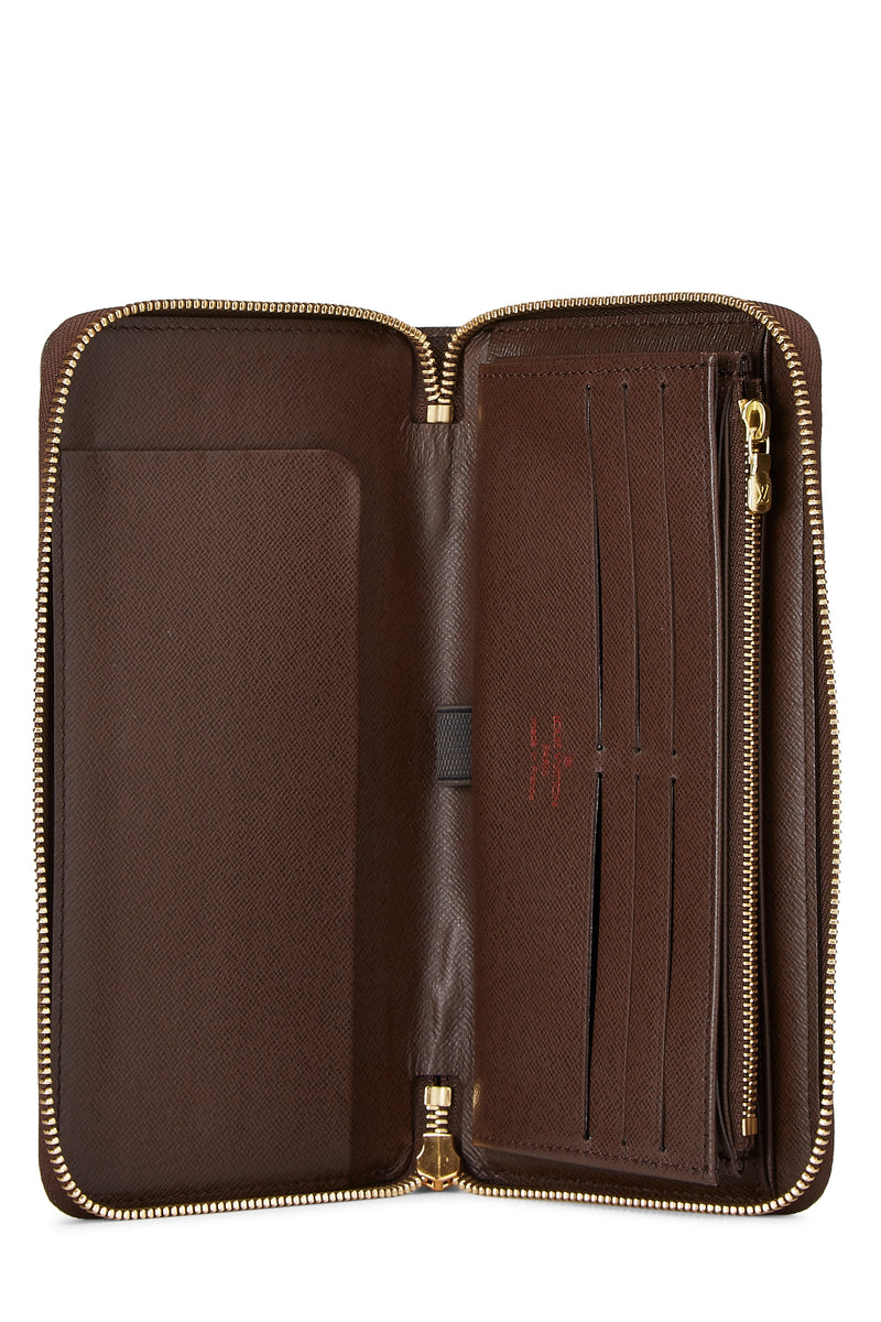 Louis Vuitton Damier Ebene Zippy Organizer Wallet
