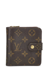 Louis Vuitton Monogram Compact Zip Wallet