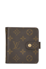 Louis Vuitton Monogram Compact Zippy Wallet