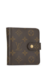 Louis Vuitton Monogram Compact Zippy Wallet