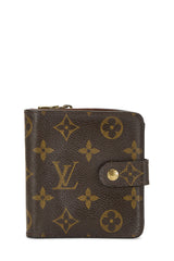 Louis Vuitton Monogram Compact Zip Wallet