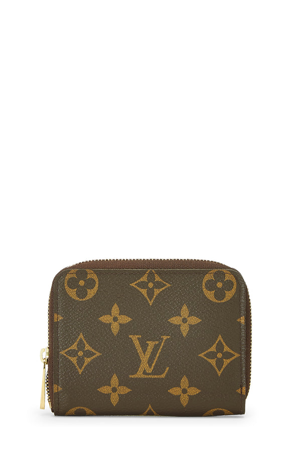 Louis Vuitton Monogram Zippy Coin Purse Wallet