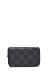 Louis Vuitton Damier Graphite Zippy Coin Purse Wallet