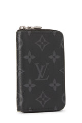 Louis Vuitton Monogram Eclipse Zippy Coin Purse Wallet