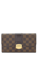 Louis Vuitton Damier Ebene Sistina Wallet