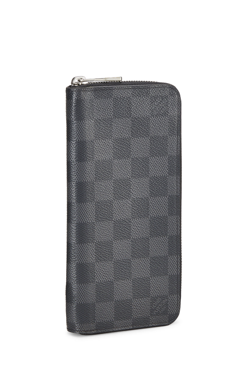Louis Vuitton Graphite Zippy Vertical Wallet