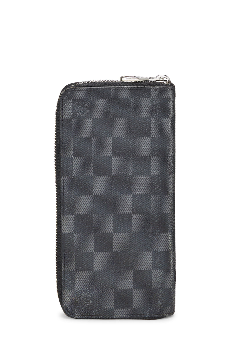 Louis Vuitton Graphite Zippy Vertical Wallet