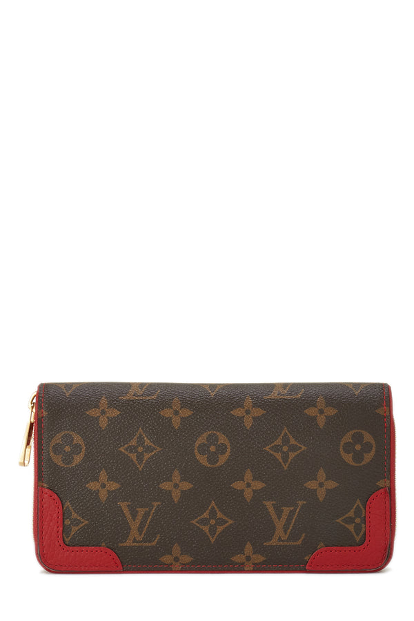 Louis Vuitton Monogram Retiro Zippy Wallet