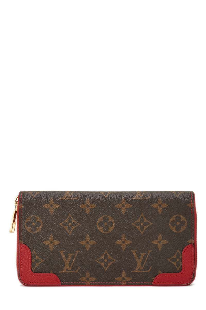 Louis Vuitton Monogram Retiro Zippy Wallet