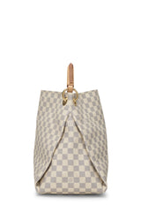Louis Vuitton Damier Azur Artsy MM Shoulder Handbag