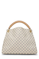 Louis Vuitton Damier Azur Artsy MM Shoulder Handbag