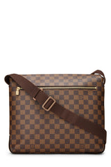 Louis Vuitton Damier Ebene Brooklyn MM Messenger Handbag