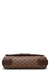 Louis Vuitton Damier Ebene Brooklyn MM Messenger Handbag