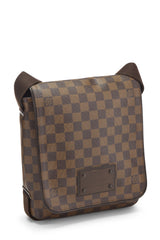 Louis Vuitton Damier Ebene Brooklyn PM Messenger Handbag