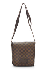 Louis Vuitton Damier Ebene Brooklyn PM Messenger Handbag