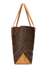 Louis Vuitton Monogram Canvas Cabas Mezzo Shoulder Handbag
