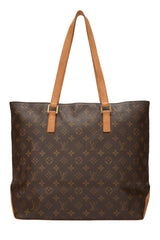Louis Vuitton Monogram Cabas Mezzo Shoulder Handbag