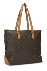 Louis Vuitton Monogram Cabas Mezzo Tote Handbag