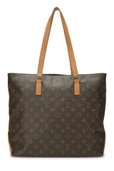 Louis Vuitton Monogram Cabas Mezzo Tote Handbag