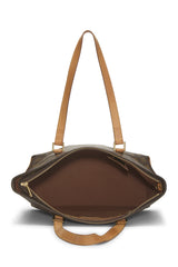 Louis Vuitton Monogram Cabas Mezzo Tote Handbag
