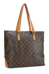 Louis Vuitton Monogram Cabas Mezzo Tote Handbag