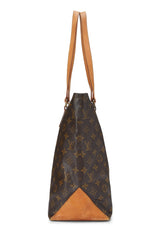 Louis Vuitton Monogram Cabas Mezzo Tote Handbag